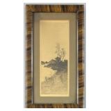 Artist Signed Etching of a Pastoral Scene 1901