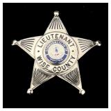 Wise County Virginia Police Lieutenant Badge