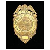 Ohio Division of Conservation Captain Badge