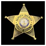 Wythe County Virginia Deputy Sheriff Badge