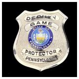 Deputy Game Protector Pennsylvania Badge