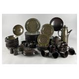 70 Piece Set of Franciscan Madeira Dinnerware 1967