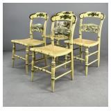 4 Hitchcock Limited Ed Christmas Chairs 1972-1975
