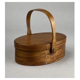 Shaker Style Cherry Wood Sewing Box