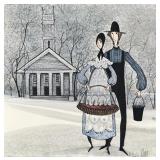 P. Buckley Moss (Am. 1933-2024) Sunday