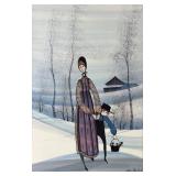 P. Buckley Moss (Am. 1933-2024) First Acquaintance