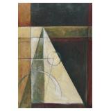 Steve Walters Abstract Mixed Media Painting