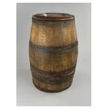 Antique Quartersawn Oak General Store Barrel