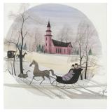 P. Buckley Moss (Am. 1933-2024) Cherished Eve