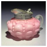 Consolidated Glass Guttate Pink Satin Syrup