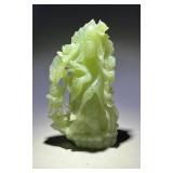 Chinese Buddhist Jade Carving of Guanyin