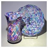 2 Pieces of Contemporary Signed Studio Art Glass