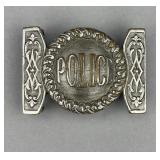 Antique Police Belt Buckle 1880s