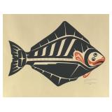 Ron Hamilton Nuu-chah-nulthm b. 1948 Screen Print