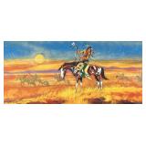 George Flett (Am. 1946-2013) We Are Brothers Print