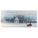 P. Buckley Moss (Am. 1933-2024) Night Watchmen