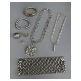 Silver/Gold Tone Bracelets, Necklaces, Rings