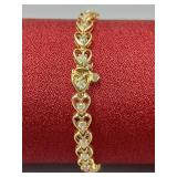 Diamond Heart Bracelet
