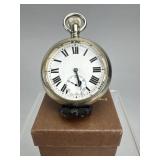 Swiss Made Open Face Pocket Watch, c. 1890s