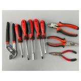 Hand Tools with Screwdrivers and Pliers