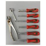 Crescent Nut Driver Set with Hand Tools