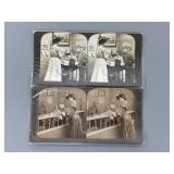 "Quick Way to Spread News" Telegraph Stereoviews