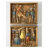 Syroco Wood-Look Wall Plaques