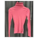 Hollister Burgundy Ribbed Turtleneck Top