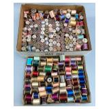 Thread Spools in Cardboard Boxes