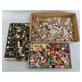 Wooden and Plastic Sewing Thread Spools