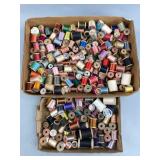 Vintage and Modern Sewing Thread Spools