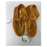 Minnetonka Moccasins and Indiana Metal Craft Pin