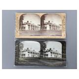 Home of Washington Mount Vernon, Va. Stereoviews