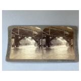1903 Great Flood in Kansas City, MO Stereoview