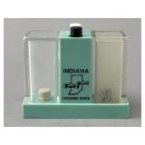 Plastic Indiana Hoosier State Souvenir Salt and Pe