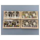 Hope, Faith, Cross Some Tinted Stereoview Cards