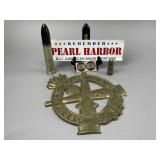 Vintage Military Collectibles Lot w/ Emblem & Patc