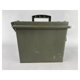 Heavy Duty Plastic Ammo Can, OD Green