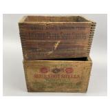 Vintage 12ga/20ga Ammo Crates, Western & Remington