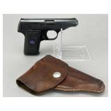 Walther Model 8 .25 ACP Semi-Auto Pistol w/Holster