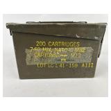 Military Ammo Box 7.62mm NATO Cartridge Storage