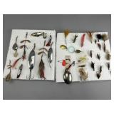 Assorted 31 Fishing Lures inc. Pflueger & J.C. Hig