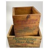 Remington Ammunition Crates 32-20 & 20ga