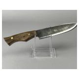 Hand-Forged Hunting Knife, 6" Blade