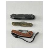 Lot of 3 Folding Pocket Knives, Includes S&W