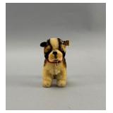 Steiff 4.5" Plush Bulldog Figurine