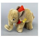 Steiff Elephant Plush, 4 Inches Tall
