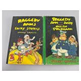 2 Vintage Raggedy Ann Books by Johnny Gruelle