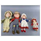 Vintage Cloth Doll Lot: Knickerbocker & Hobbie