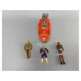 G.I. Joe Hovercraft & Action Figures Lot